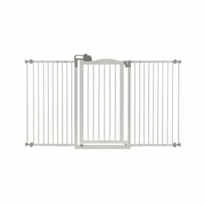r94935-300x300 Tall and Wide One-Touch Pressure Mounted Pet Gate