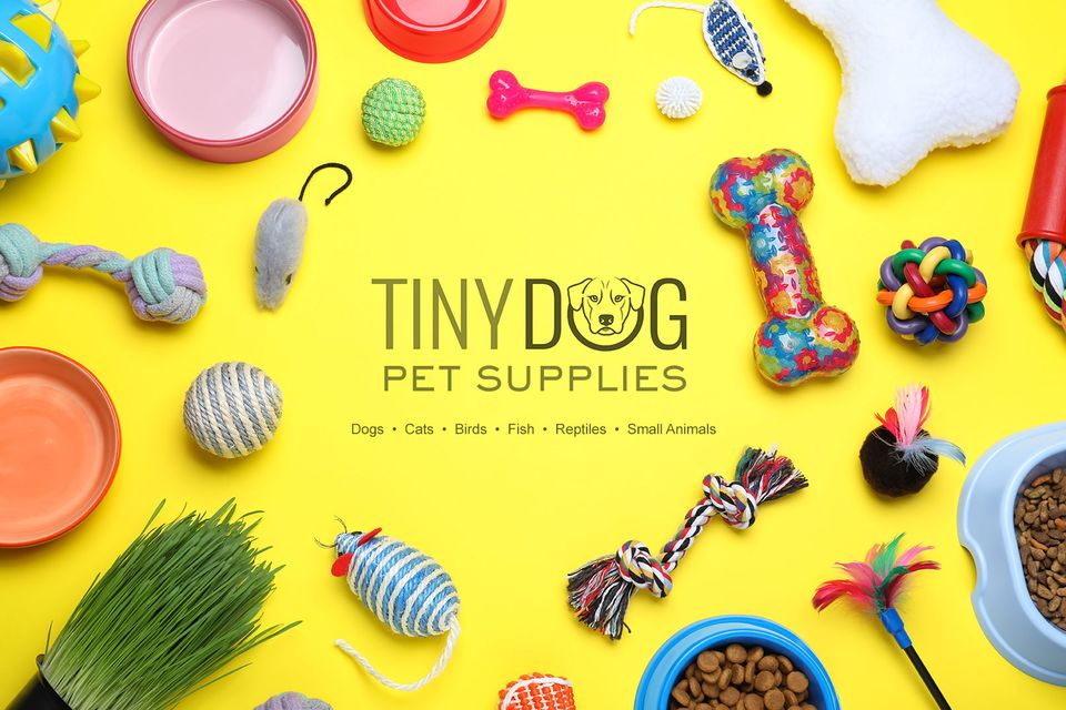 Tiny Dog Pet Supplies Banner